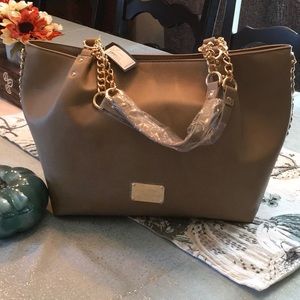 BRAND NEW Bebe Colette Tote. NEVER USED